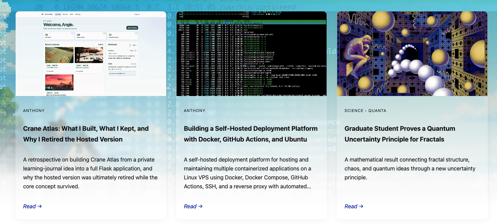 Reading Aggregator screenshot